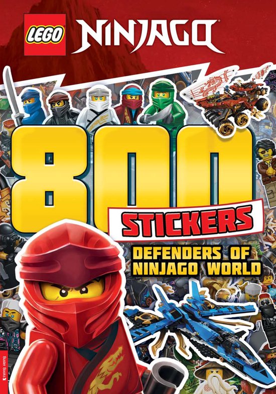 LEGO 800 Stickers- LEGO NINJAGO: 800 Stickers