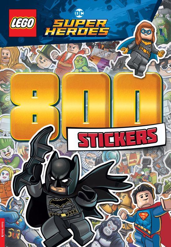 LEGO 800 Stickers- LEGO DC Super Heroes: 800 Stickers