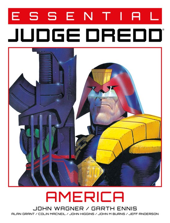 ISBN Essential Judge Dredd: America, fiction litéraire, Anglais, Livre broché, 160 pages