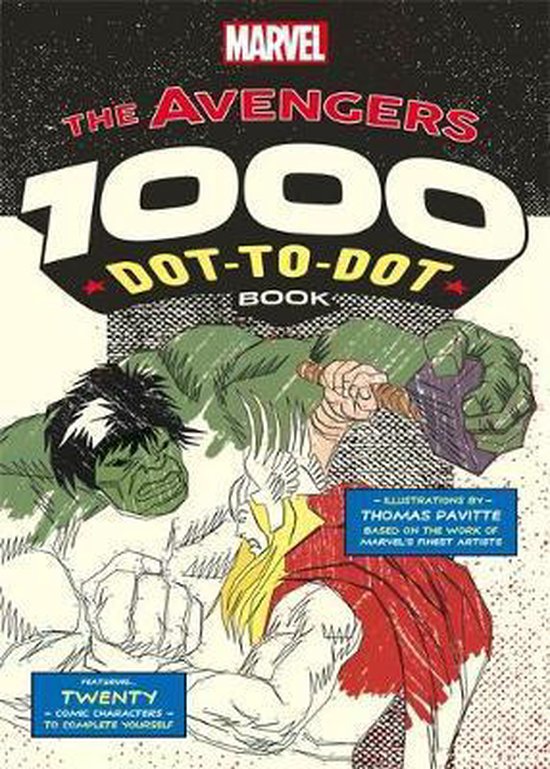 Marvel's Avengers 1000 Dot-to-Dot Book