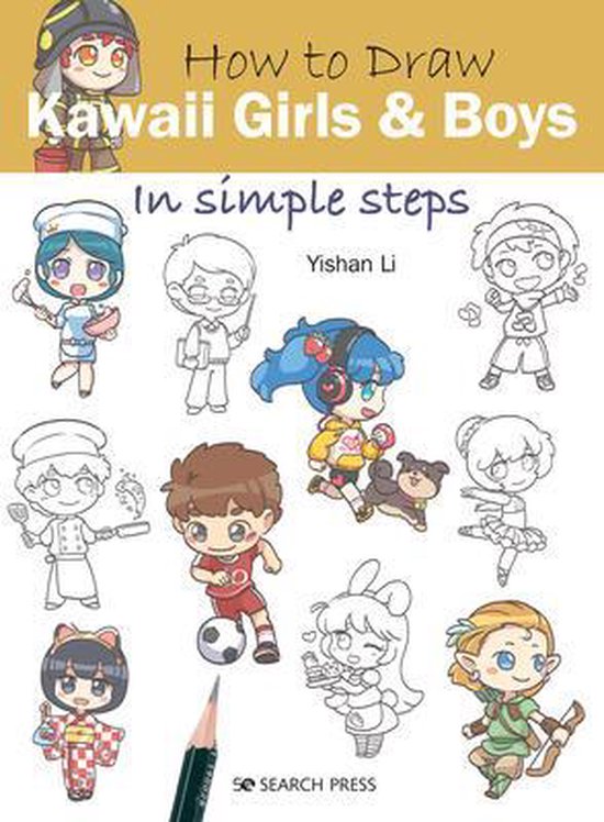 How to Draw: Kawaii Girls and Boys