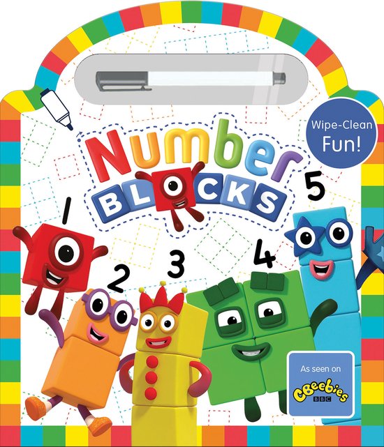 Numberblocks Wipe-Clean: 1-5