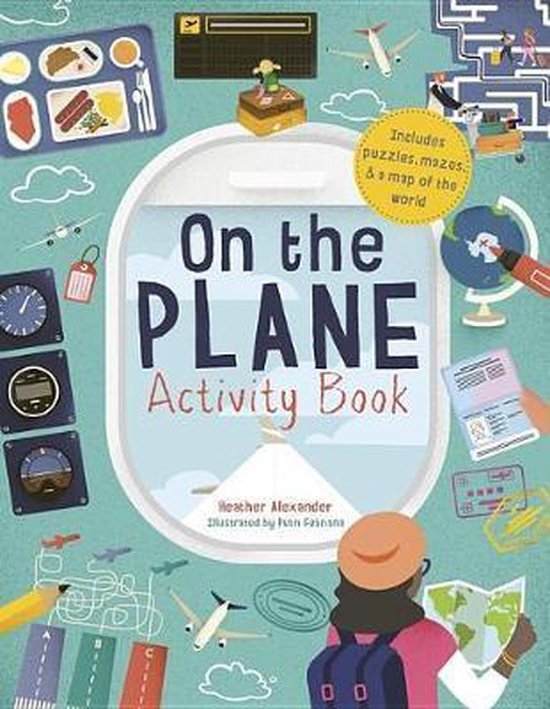 On The Plane Activity Book