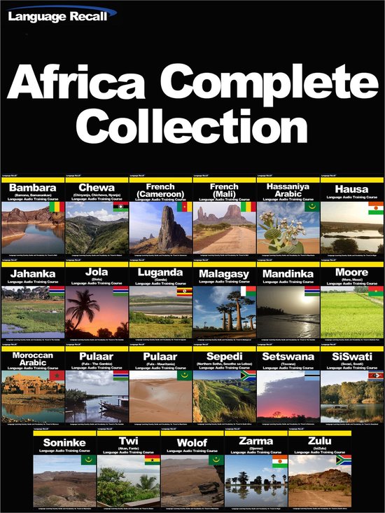 African Languages 1 - Africa Complete Collection (23 Languages)