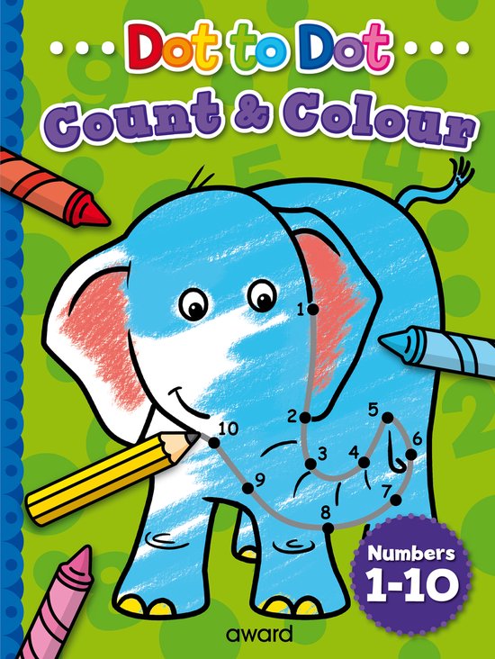 Dot to Dot Count and Colour- Dot to Dot Count and Colour 1 to 10