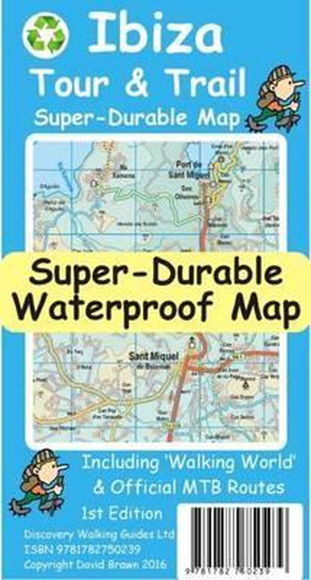 Ibiza Tour & Trail Super-Durable Map