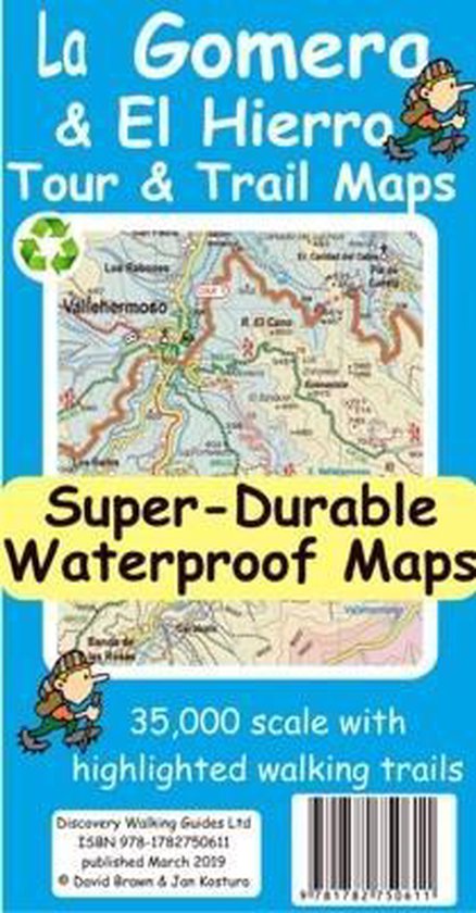 La Gomera & El Hierro Tour & Trail Super-Durable Maps