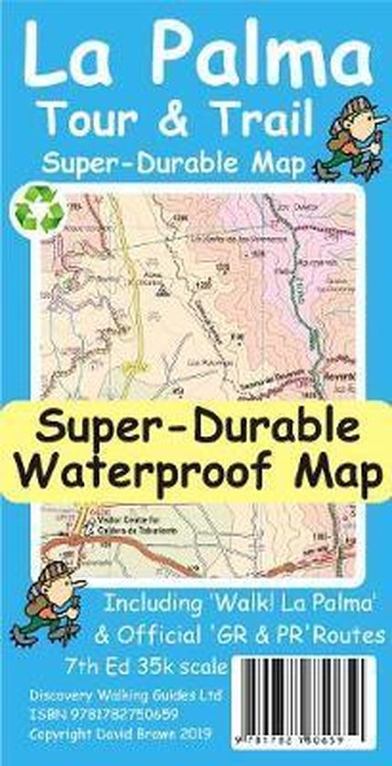 La Palma Tour & Trail Super-Durable Map