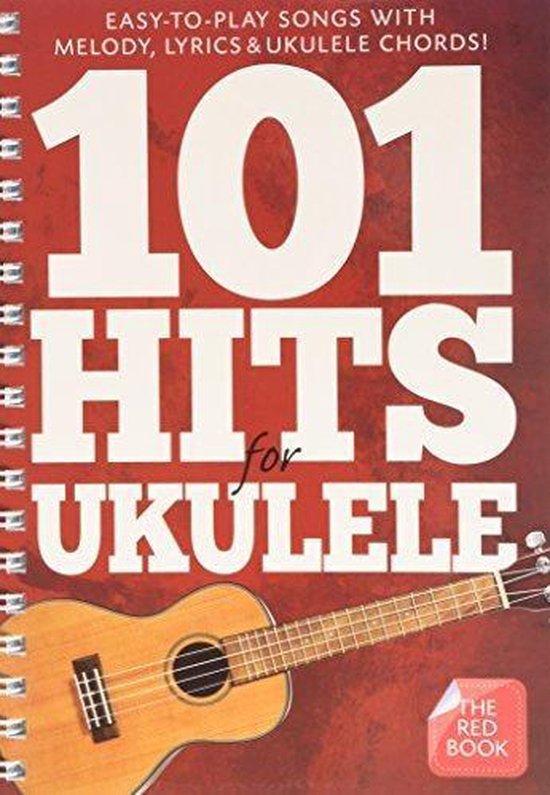 101 Hits For Ukulele Red Book Uke Book