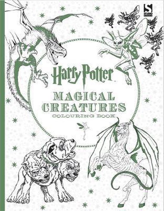 Harry Potter Magical Creatures Colouring