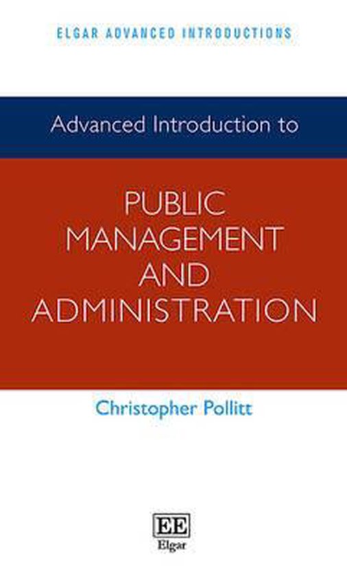 Advanced Introduction to Public Management and Administration