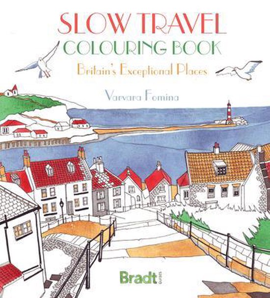 Slow Travel Colouring Book