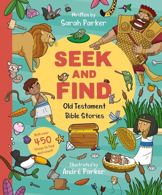 Seek and Find: Old Testament Bible Stories: With Over 450 Things to Find and Count!