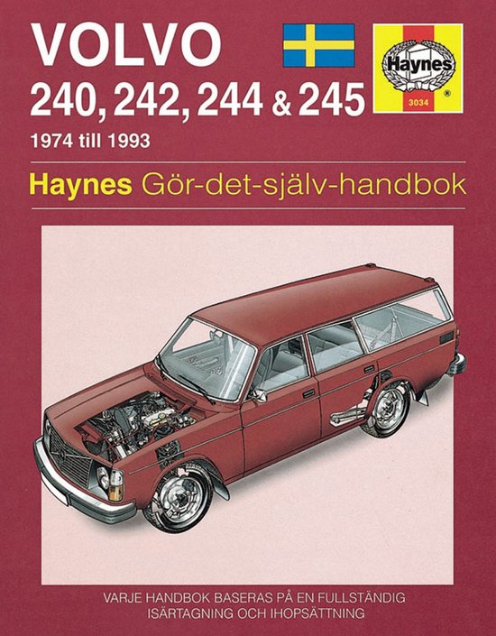 Volvo 240 Series Service And Repair Manual