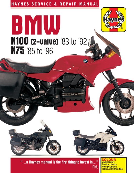 BMW K100 & 75 8 VALVE 83 97