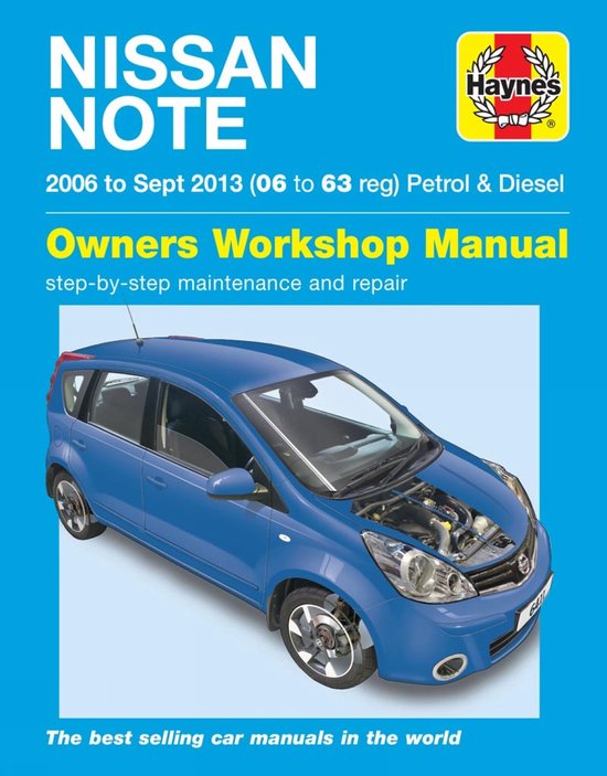 Nissan Note petrol & diesel ('06-Sept '13) 06 to 63