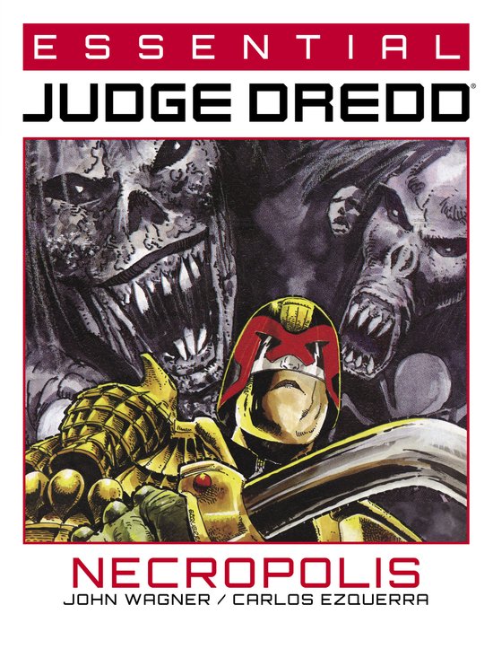 ISBN Essential Judge Dredd: Necropolis, comédies & nouvelles graphiques, Anglais, Livre broché, 224 pages