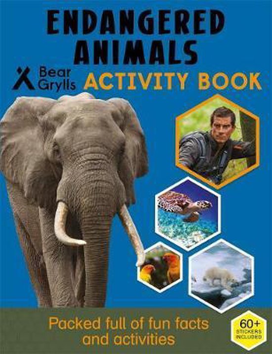 Bear Grylls Sticker Activity: Endangered Animals