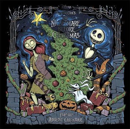 Disney Tim Burton's The Nightmare Before Christmas Pop-Up Book and Advent Calendar