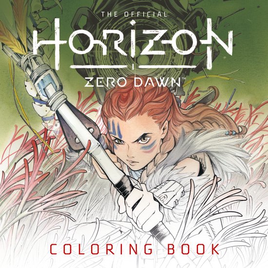 The Official Horizon Zero Dawn Coloring Book