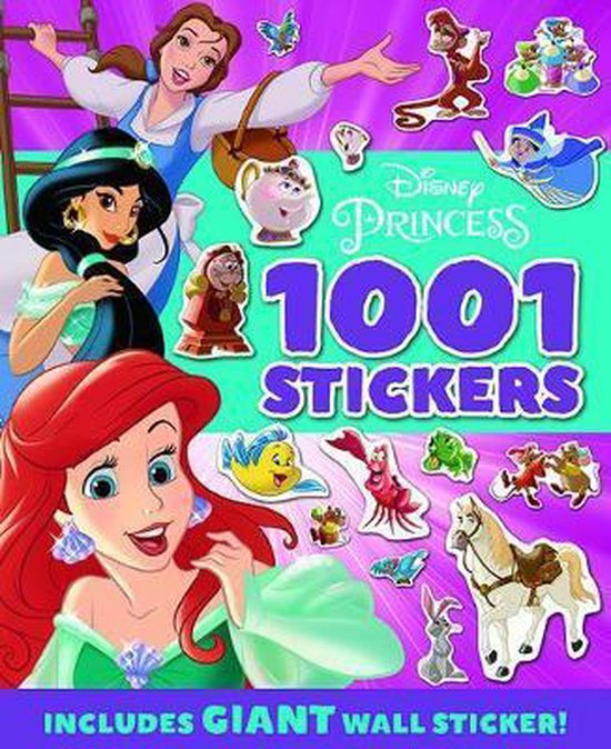 Disney Princess Mixed: 1001 Stickers