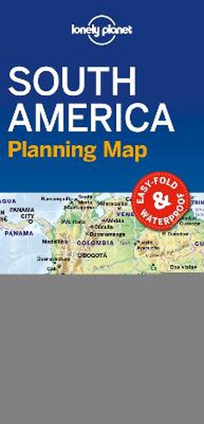 Lonely Planet South America Planning Map