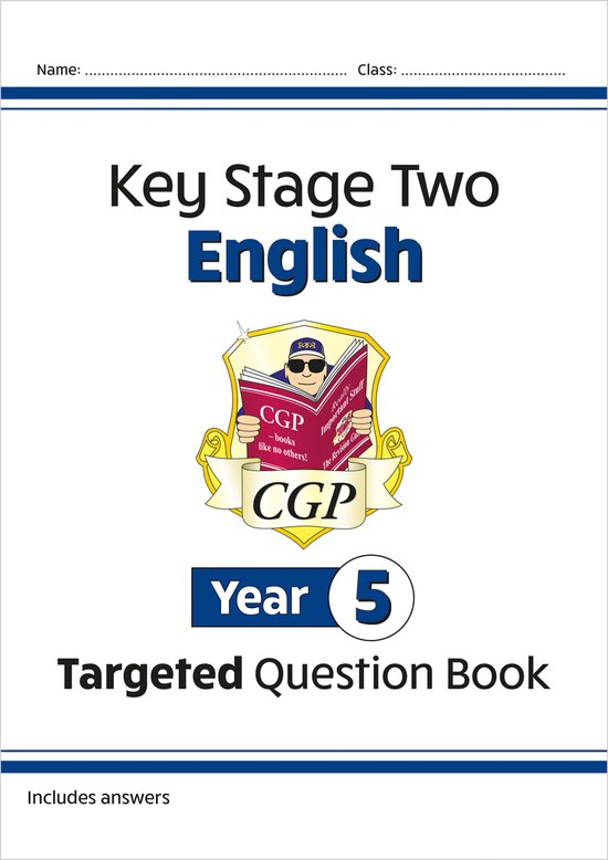 CGP Year 5 English- KS2 English Year 5 Targeted Question Book