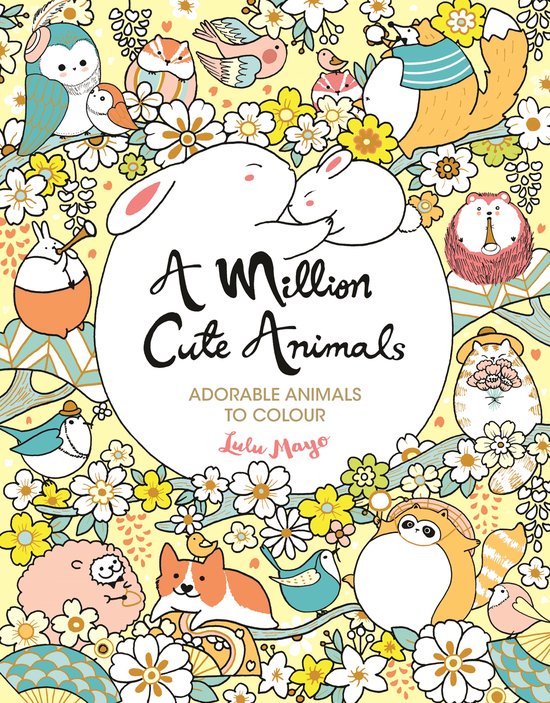 A Million Creatures to Colour-A Million Cute Animals