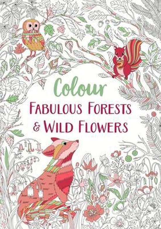 Colour Yourself Calm- Fabulous Forests and Wild Flowers