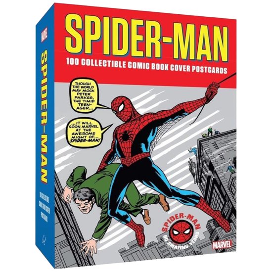 Spider-Man: 100 Collectible Comic Book Cover Postcards