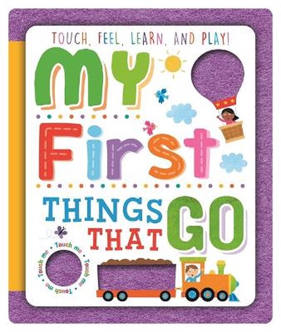 Sensory Felt Book- My First Things That Go