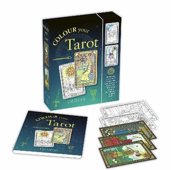 Colour Your Tarot: Includes a full deck of specially commissioned tarot cards, a deck of cards to colour in and a 64-page illustrated book