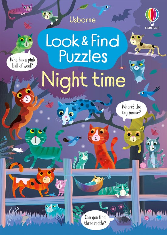 Look and Find Puzzles- Look and Find Puzzles Night time