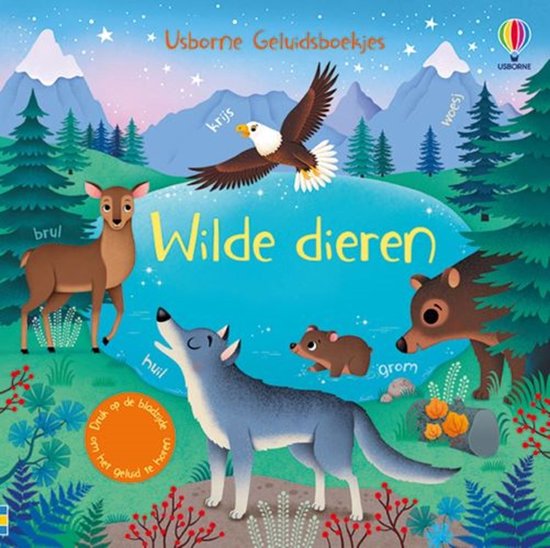 Usborne Geluidsboekjes - Geluidsboekje – Wilde dieren