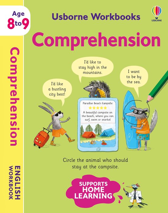 Usborne Workbooks- Usborne Workbooks Comprehension 8-9