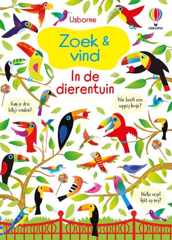 Zoek en vind! 1 - In de dierentuin