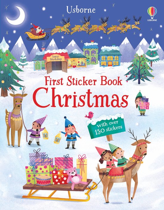 First Sticker Books- First Sticker Book Christmas