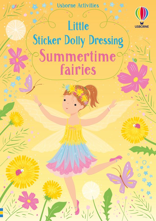 Little Sticker Dolly Dressing- Little Sticker Dolly Dressing Summertime Fairies