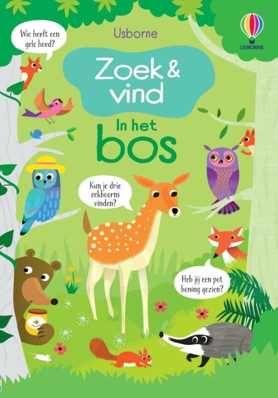 Zoek en vind! 1 - In het bos