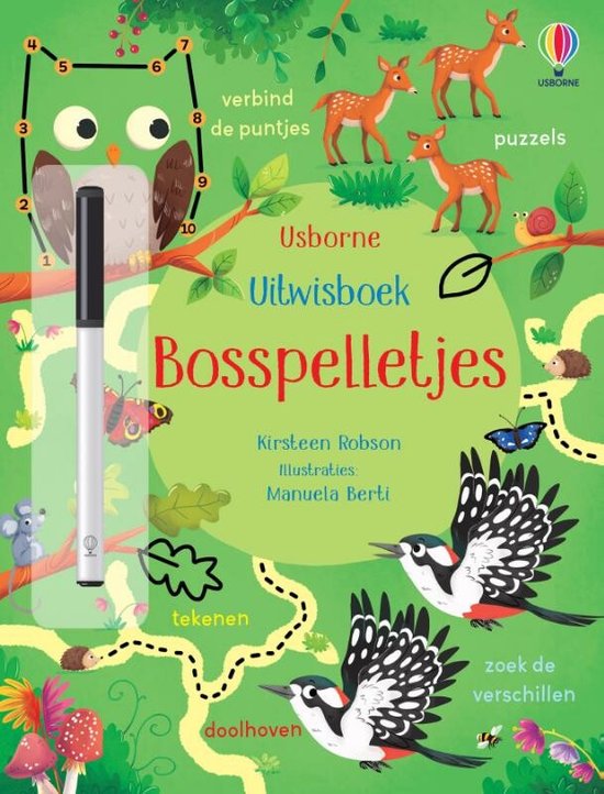 Uitwisboek 1 - Bosspelletjes