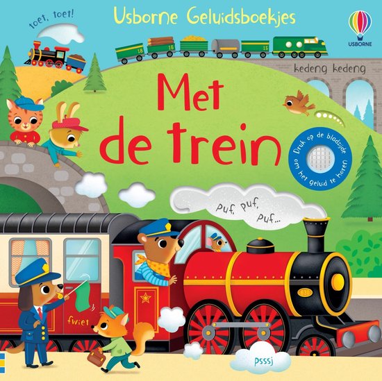 Usborne Geluidsboekjes 1 - Met de trein