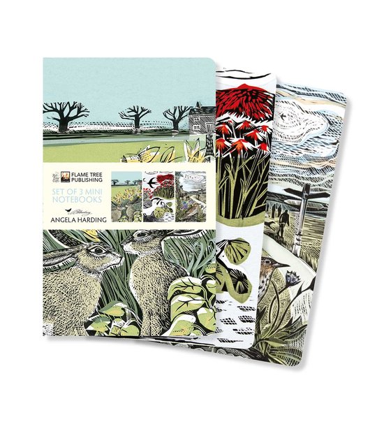 Mini Notebook Collections- Angela Harding Set of 3 Mini Notebooks