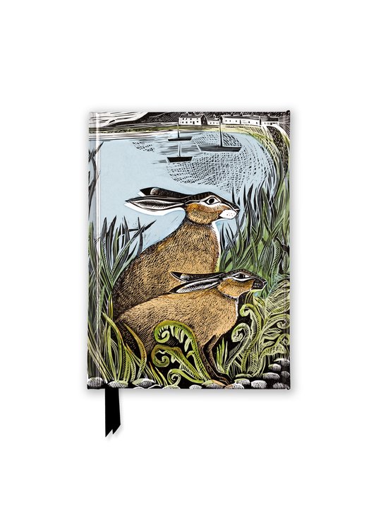 Flame Tree Pocket Notebooks- Angela Harding: Rathlin Hares (Foiled Pocket Journal)