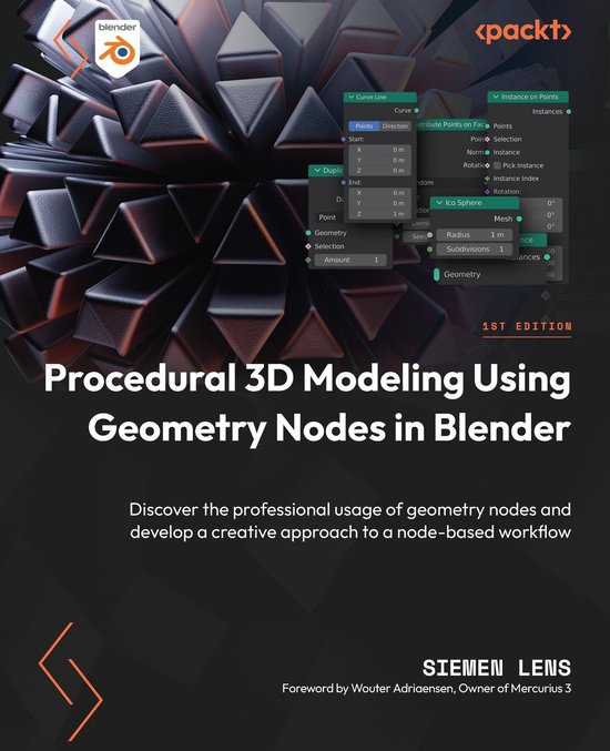 Procedural 3D Modeling Using Geometry Nodes in Blender