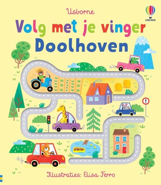 Volg met je vinger doolhoven