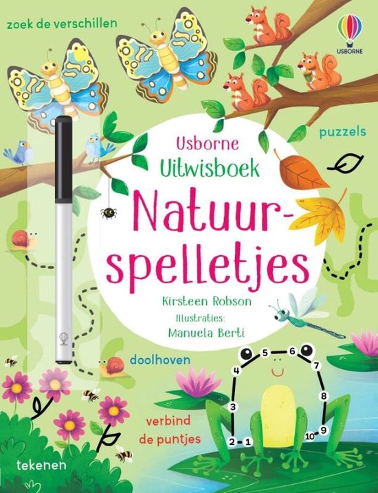 Uitwisboek 1 - Natuurspelletjes