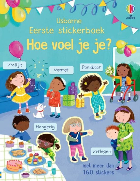 Eerste stickerboek 1 - Hoe voel je je?