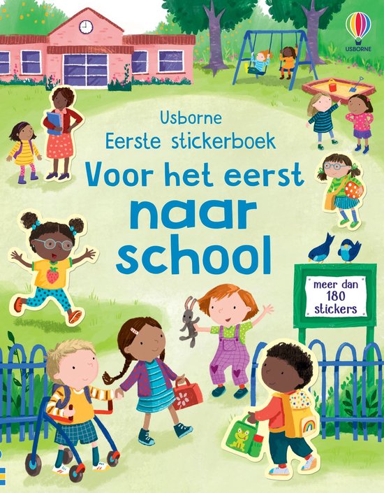 Eerste stickerboek 1 - Voor het eerst naar school