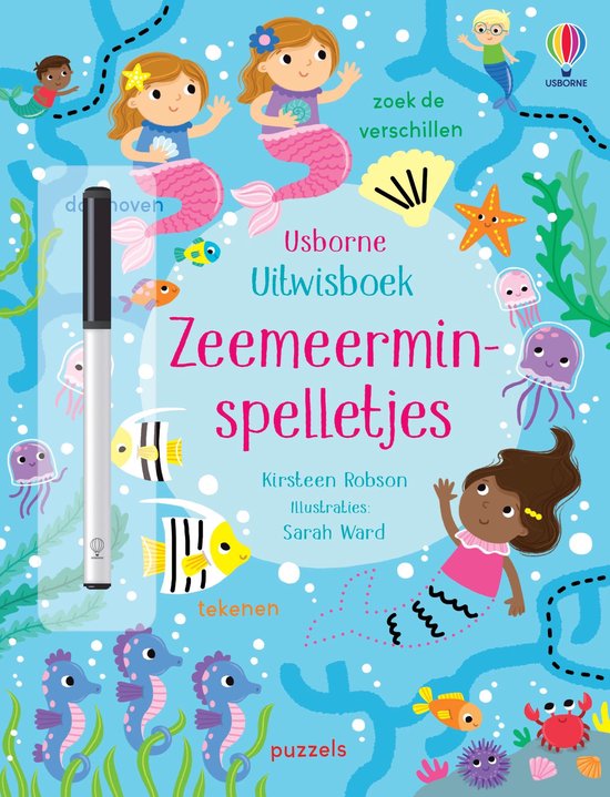 Uitwisboek 1 - Zeemeerminspelletjes