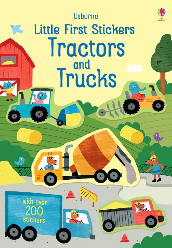 Little First Stickers- Little First Stickers Tractors and Trucks